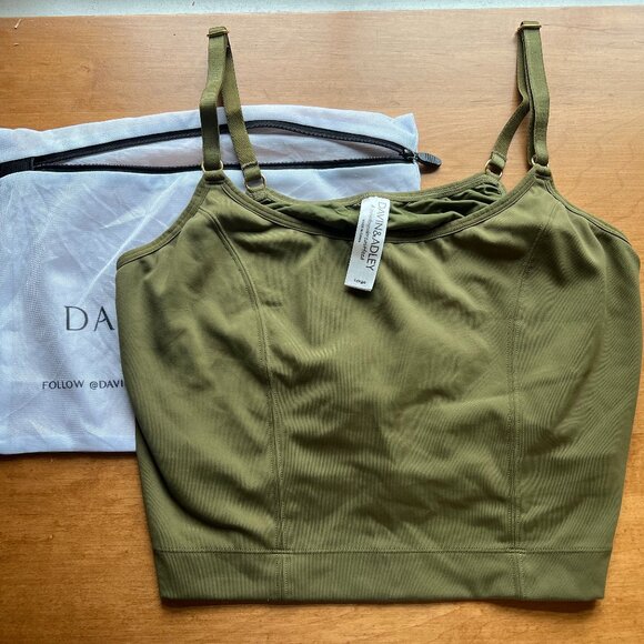 Davin & Adley Amelia Pumping and Nursing Cropped Cami (Lace Back) - Picture 1 of 1